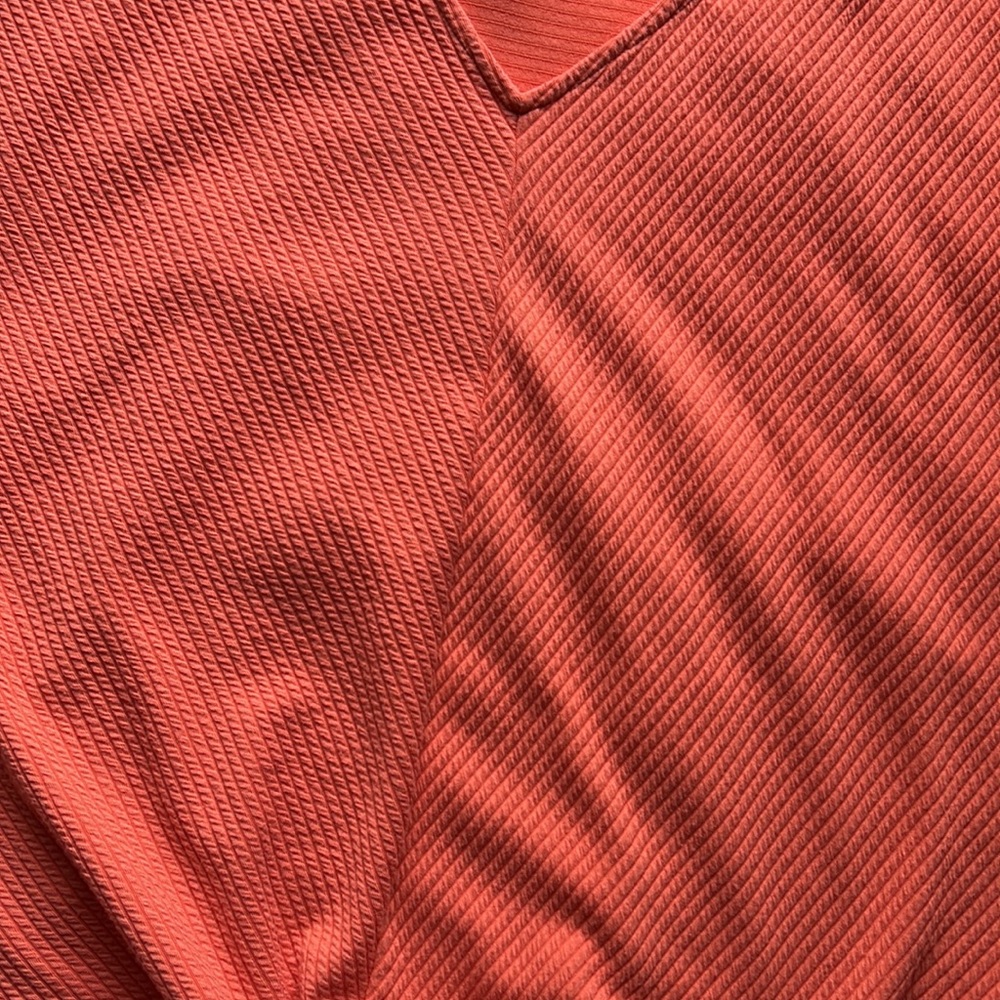 Ruby Rd. Tie Front Knit Ottoman Top - Picture 7 of 8